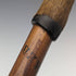 Swiss Made Antique Hiking Stick Cane with Fur Horn Handle 93cm